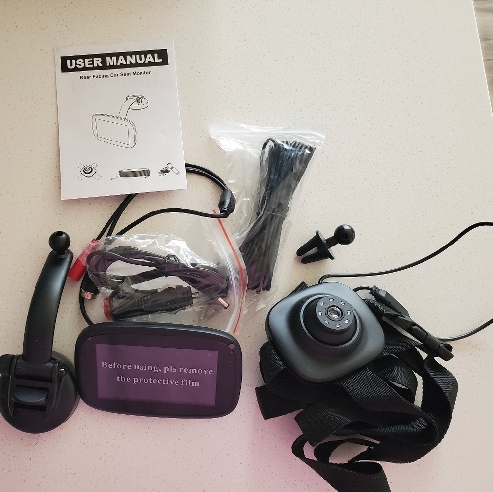 New Shybaby Car Mirror Camera in Black Baby Camera Car Monitor